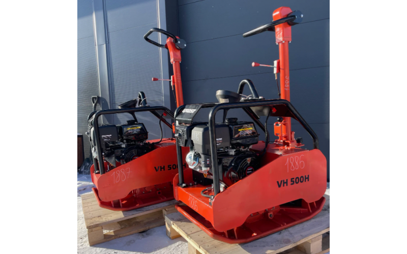 Аренда виброплиты бензиновой GROST 425 кг VH500H