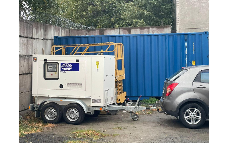 Аренда генератора электростанции FG Wilson P50E3 40 кВт
